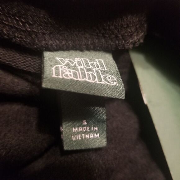 Wild Fable cozy Boxy top black size Small - Picture 8 of 9